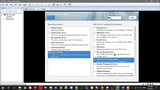 Oracle RAC 12C Installation -1- Oracle Linux Setup. смотреть онлайн