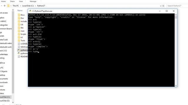 DataType in Python | NUmeric | Non-Numeric | complex | Enum | Lecture 3 смотреть онлайн