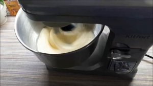 Обзор планетарного миксера Kitfort KT 1338. Приготовление бисквита.