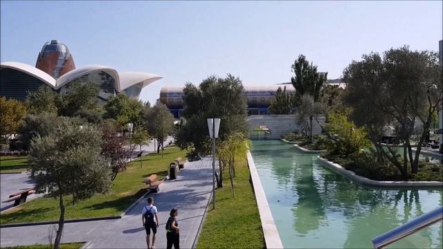 Baku Denizkanari Milli Park - Kicik Veneziya - Boulevard - Mini Venice - Azerbaijan - VLOG-12 смотреть онлайн
