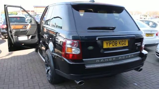 Range Rover Sport 3.6 TDV8 Finished In Java Black At Rix Motor Company Warrington смотреть онлайн