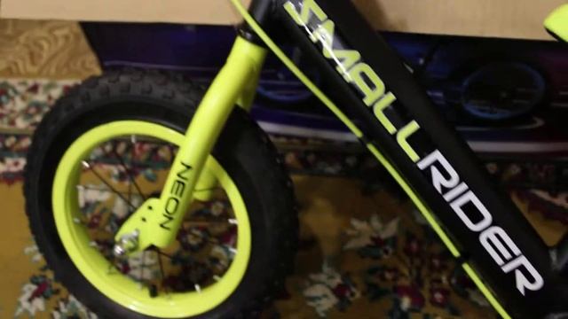 Детский беговел с надув. колесами и руч.тормозом Small Rider Ranger 3 Neon смотреть онлайн