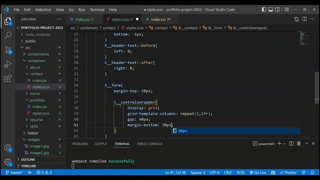 React Responsive Portfolio Website | Build And Deploy | Part 16 | W/ Animation , Typing Effect смотреть онлайн