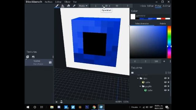 how to make 3D models in Blockbench Tutorial смотреть онлайн