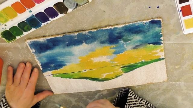 Мастер-класс «Картина из манки» смотреть онлайн