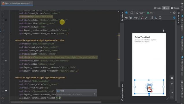 Onboarding UI screen design | ViewPager2 | Android Studio смотреть онлайн