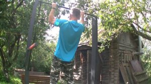 Как подтягиваться по 30 раз. Турник 1-я неделя.