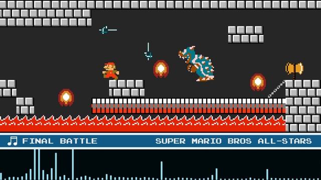 Bowser Battle 2 (8-Bit Remix) - Super Mario All Stars смотреть онлайн