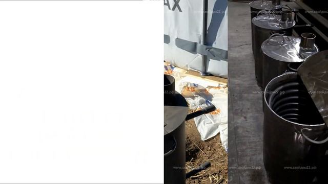 ВОДОГРЕЙ Нагреватель для надувного, каркасного бассейна на дровах для дачи. Как нагреть бассейн? смотреть онлайн