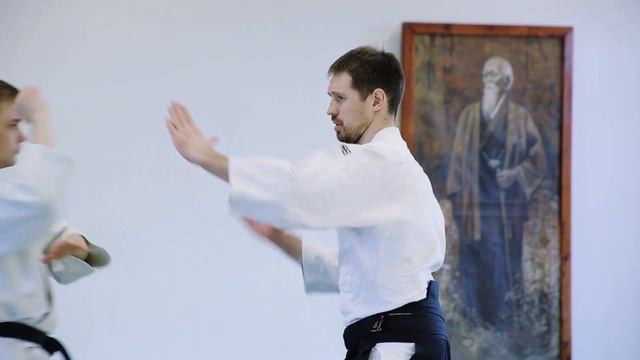 Айкидо. Как делать икке из атки ЕКОМЭН УЧИ (полная форма) смотреть онлайн
