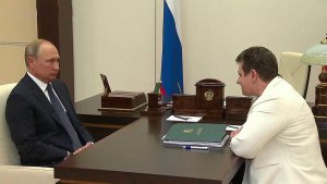 Губернатор Владимирской области доложила президенту о социально-экономической ситуации в регионе