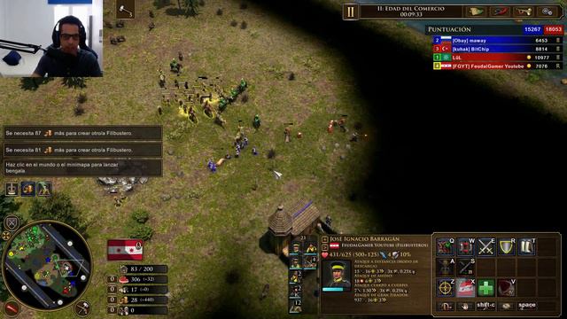 MÉXICO: ESTRATEGIA MUY EFECTIVA Y SENCILLA [AGE OF EMPIRES 3 DE] *Gameplay Español* смотреть онлайн