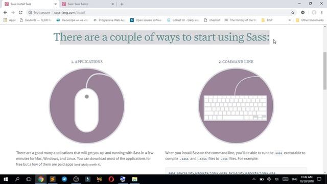 01. Muhitni Tayyorlash. Kerakli Narsalarni O'rnatish | Sass Yordamida Sayt Tuzamiz