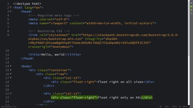 Float - Bootstrap 5 Alpha Responsive Web Development and Design смотреть онлайн