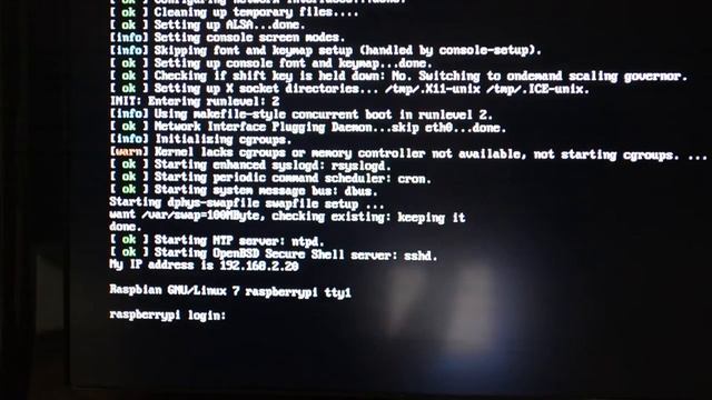 Raspberry Pi. Первый старт. смотреть онлайн