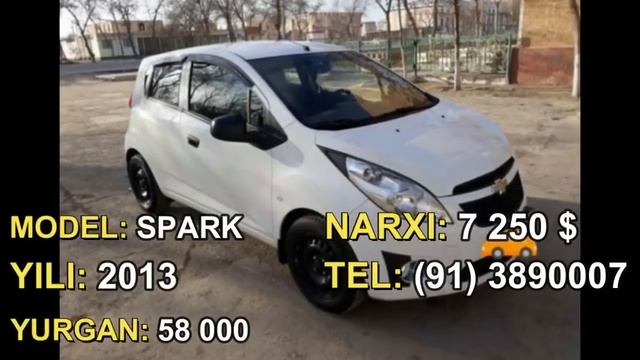 СОТИЛАДИГАН СПАРК НАРХЛАРИ | SOTILADIGAN SPARK NARXLARI 2018