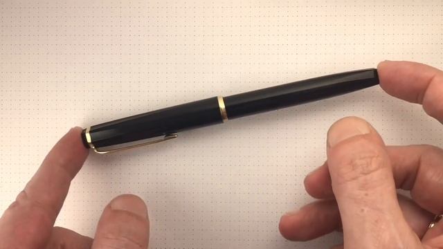 Обзор винтажной перьевой ручки Montblanc Monte Rosa 41P смотреть онлайн