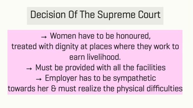 Municipal Corporation Of Delhi V. Female Workers, Labour Law смотреть онлайн