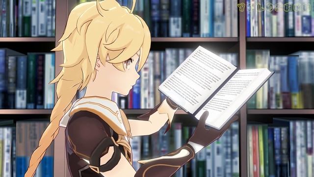 Aether Touched Ayaka's Mountain