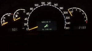 Как скинуть меж сервисный интервал Mercedes w220