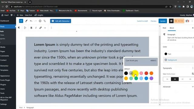 How to Change the Text's Background Color in WordPress смотреть онлайн