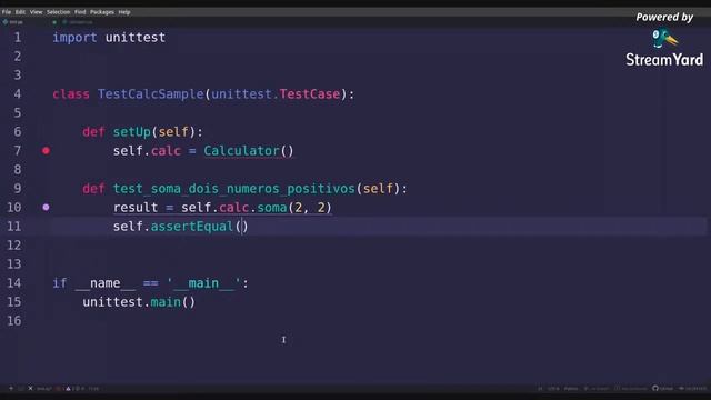 Live 01 - TDD COM UNITTEST смотреть онлайн
