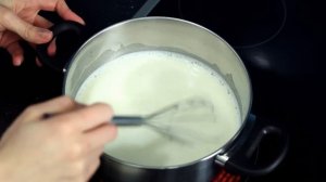 Заварной крем густой без комочков / Заварной крем на крахмале / Рецепт заварного крема на молоке