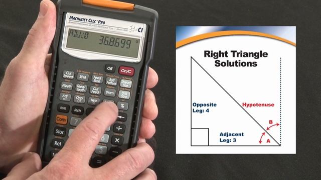 Machinist Calc Pro Right Triangle Math How To Calculate смотреть онлайн