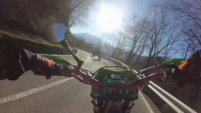 MY KAWASAKI 450 MOTARD!