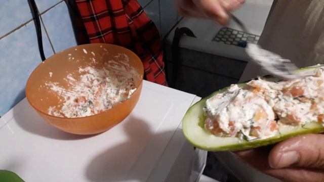 Закуска из огурца! смотреть онлайн