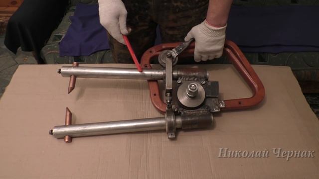 Мощные самодельные клещи для контактной сварки / homemade pincers for contact welding смотреть онлайн
