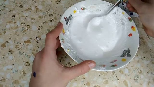 Делаю и смешиваю слайм смотреть онлайн