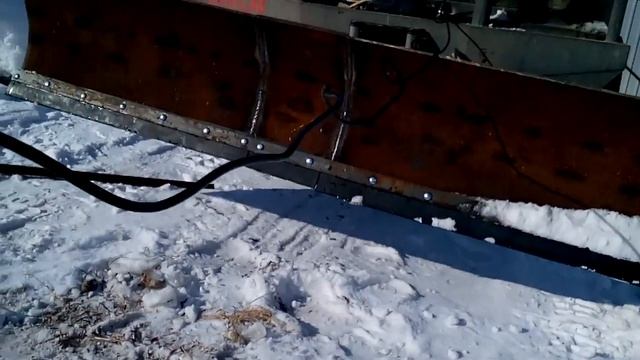 Отвал для уборки снега на УАЗ 469 смотреть онлайн