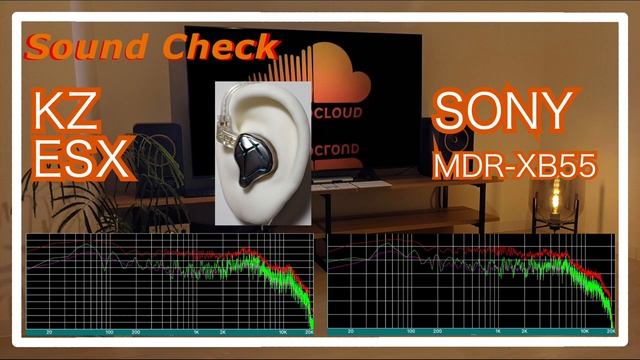 KZ ESX vs SONY MDR-XB55 [IEMs Chinese In-Ear Sound Comparison 中華イヤホン音比較] смотреть онлайн