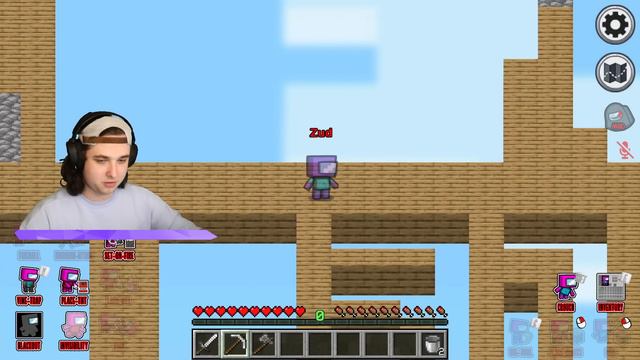 Minecraft One Block in Among Us (custom mod) смотреть онлайн