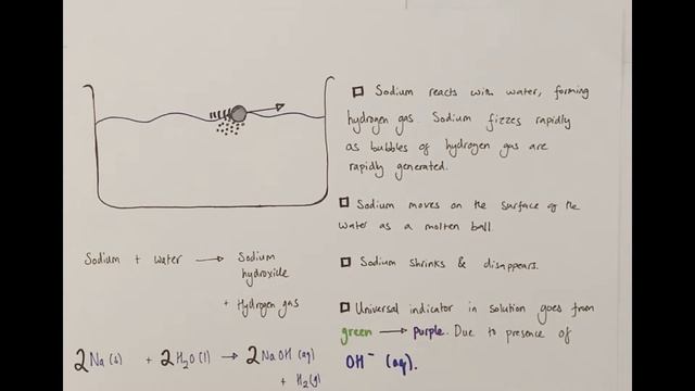 Group 1 Metals React With Water | GCSE | All The Key Observations Listed смотреть онлайн