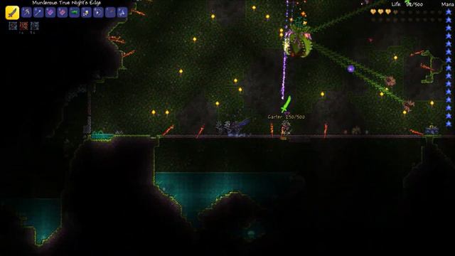 Terraria Boss Battle #1| Plantera