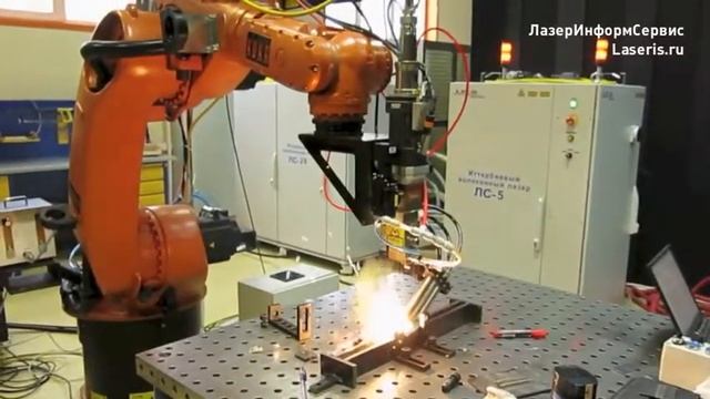 Отработка технологии ЛС трудносвариваемой стали 40ХН2МА со сканированием смотреть онлайн