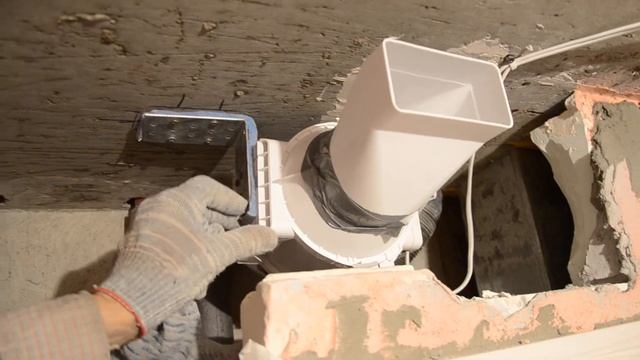 Канальный вентилятор на потолке, развязка шумовая смотреть онлайн