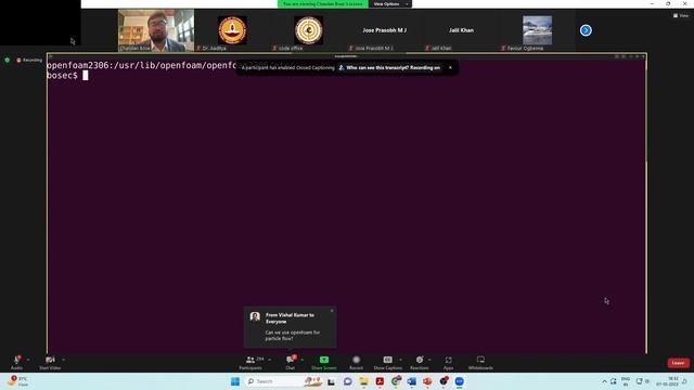 Basic Introduction @ Computational Fluid Dynamics (CFD) @ Open Foam part 1 смотреть онлайн