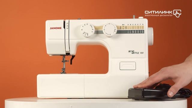 Обзор швейной машины JANOME My Style 100 | Ситилинк смотреть онлайн