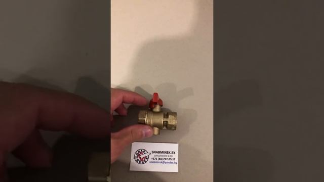 Кран шаровый 1/2" под манометр 11Б27п11 в СНАБМИНСК смотреть онлайн