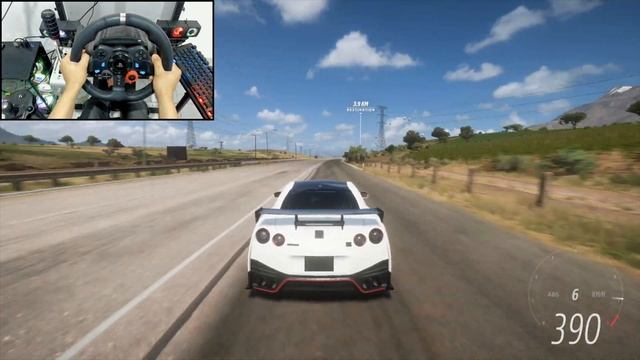 Nissan GTR Nismo R35 - Forza Horizon 5 | Logitech G29 Gameplay смотреть онлайн