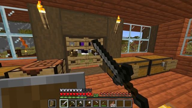 Minecraft--(#9)--[Готовим торт, много АДА! И лес в АДУ , в майнкрафте 1.16.2.] смотреть онлайн