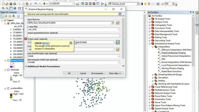 ArcGIS Tutorial Interpolation (Empirical Bayesian Kriging) смотреть онлайн