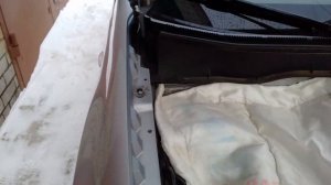 ASX. Доп. мотор на омыватели + направляющие под одеяло "Автотепло" (от Алексея Зарудного)