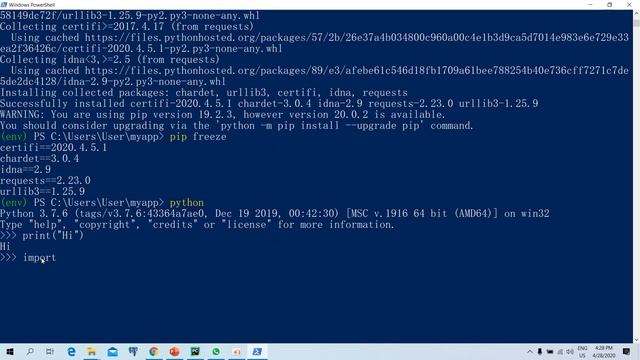สอน Python Virtual Environment смотреть онлайн