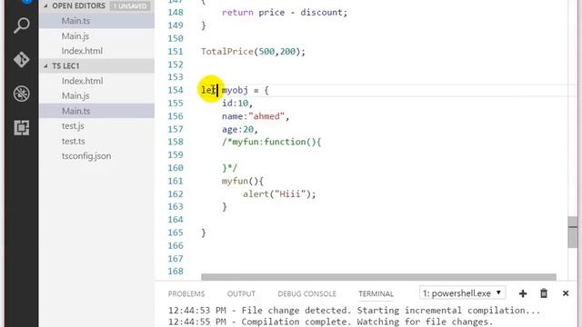 TypeScript Lec1-2 смотреть онлайн