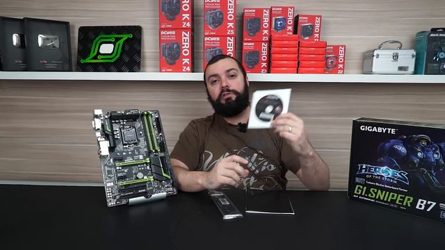 ‹ Unboxing › Gigabyte G1.Sniper B7 ChipArt Edition смотреть онлайн