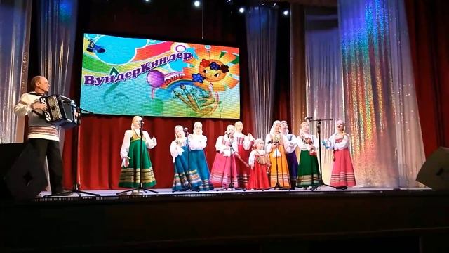 Фестиваль вундерКиндер, Выступление фольклорного ансамбля "Лада" младший состав смотреть онлайн